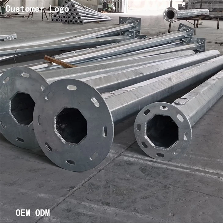 Hot Dip Galvanized Lamp Post