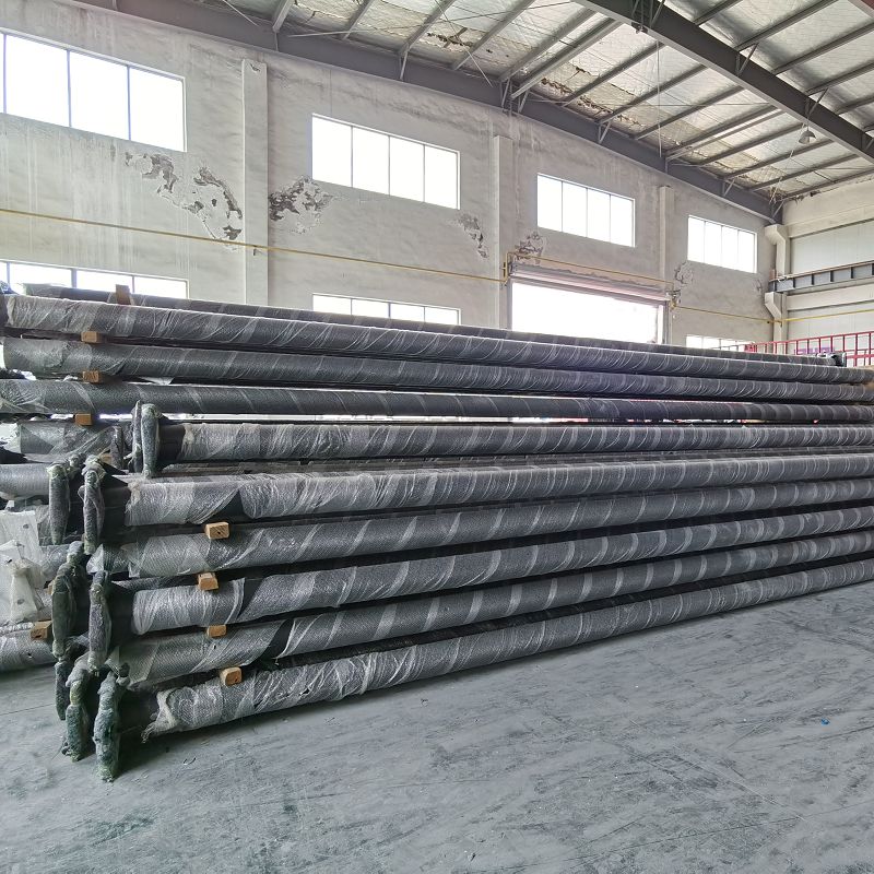 Tapered Octagonal Galvanized Steel Street Light Pole